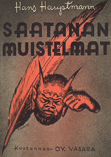 Kustannus-Oy. Vasara: Hans Hauptmann: Saatanan muistelmat