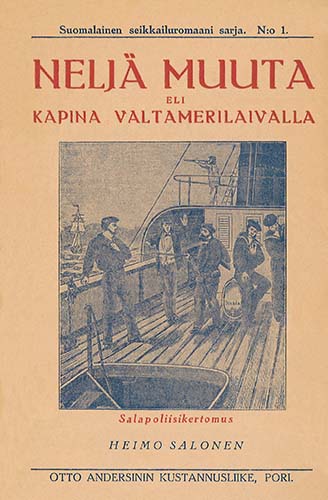 Suomalainen seikkailuromaani sarja. 1
