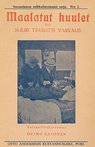 Suomalainen seikkailuromaani sarja. 2