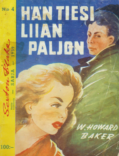 Sexton Blake-sarja 4/1959