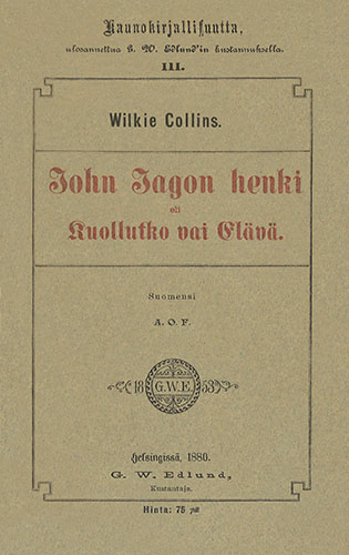 Kaunokirjallisuutta 3