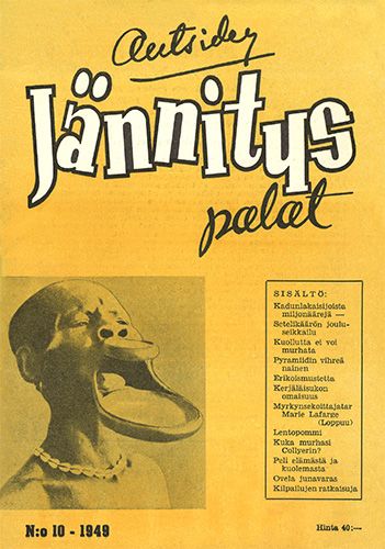 Outsider j&auml;nnityspalat 10/1949