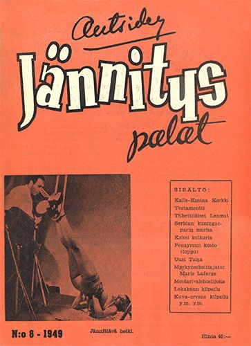 Outsider j&auml;nnityspalat 8/1949